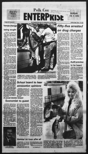 Polk County Enterprise (Livingston, Tex.), Vol. 109, No. 10, Ed. 1 Sunday, February 3, 1991
