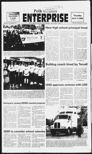 Polk County Enterprise (Livingston, Tex.), Vol. 121, No. 31, Ed. 1 Thursday, April 17, 2003
