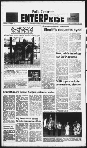 Polk County Enterprise (Livingston, Tex.), Vol. 123, No. 15, Ed. 1 Sunday, February 20, 2005