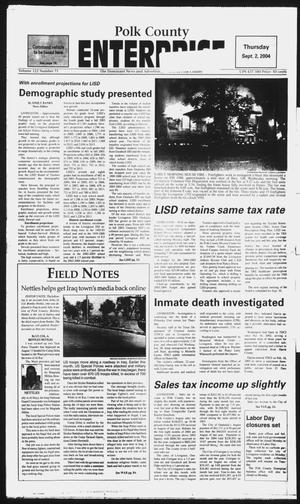 Polk County Enterprise (Livingston, Tex.), Vol. 122, No. 71, Ed. 1 Thursday, September 2, 2004