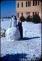 Photograph: [Woman With Snowman]