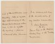 Thumbnail image of item number 2 in: '[Testimonial for James E. Thompson by M. Arden Messiter]'.