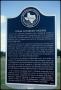 Photograph: [Texas Lutheran College Historic Marker]