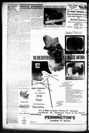 Anvil Herald (Hondo, Tex.), Vol. [68], No. [23], Ed. 1 Friday, November 27, 1953