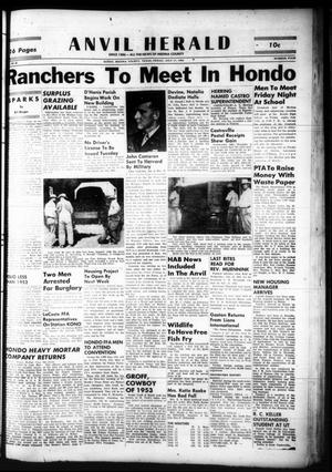 Anvil Herald (Hondo, Tex.), Vol. 68, No. 04, Ed. 1 Friday, July 17, 1953
