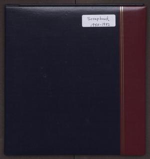 Primary view of object titled '[The Woman's Wednesday Club Scrapbook, 1945-1982]'.
