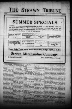 Primary view of object titled 'The Strawn Tribune (Strawn, Tex.), Vol. 1, No. 41, Ed. 1 Friday, June 6, 1913'.