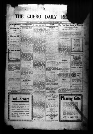 The Cuero Daily Record (Cuero, Tex.), Vol. 28, No. 135, Ed. 1 Sunday, December 6, 1908