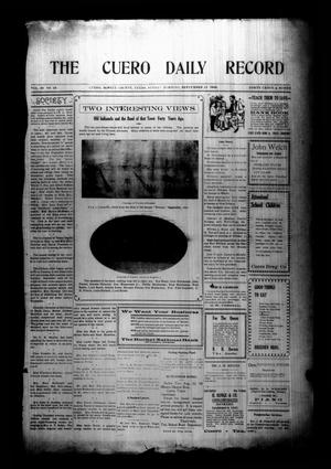 The Cuero Daily Record (Cuero, Tex.), Vol. 28, No. 64, Ed. 1 Sunday, September 13, 1908