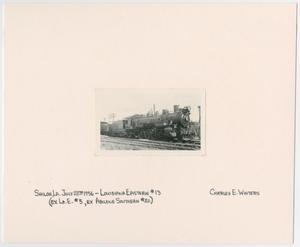 Primary view of object titled '[Louisiana Eastern Train #13]'.
