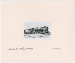 Primary view of object titled '[Train Engine #2315 and Car]'.