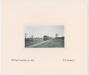 Primary view of object titled '[Train Engine #659 and Cars]'.