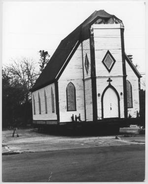 Primary view of object titled '[Moving Grace Church]'.