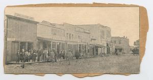 Primary view of object titled '[Historic Photo of Downtown Georgetown]'.