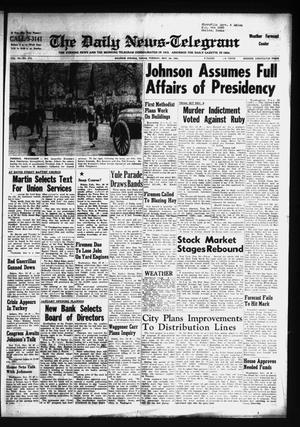 The Daily News-Telegram (Sulphur Springs, Tex.), Vol. 85, No. 279, Ed. 1 Tuesday, November 26, 1963