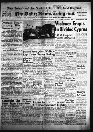 The Daily News-Telegram (Sulphur Springs, Tex.), Vol. 86, No. 101, Ed. 1 Thursday, April 30, 1964