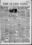 Newspaper: The Llano News (Llano, Tex.), Vol. 70, No. 32, Ed. 1 Thursday, July 9…