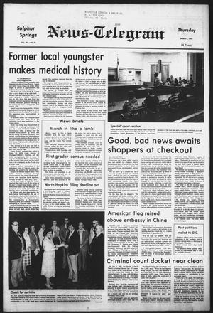 Sulphur Springs News-Telegram (Sulphur Springs, Tex.), Vol. 101, No. 51, Ed. 1 Thursday, March 1, 1979