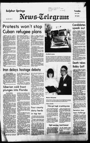 Sulphur Springs News-Telegram (Sulphur Springs, Tex.), Vol. 103, No. 10, Ed. 1 Tuesday, January 13, 1981