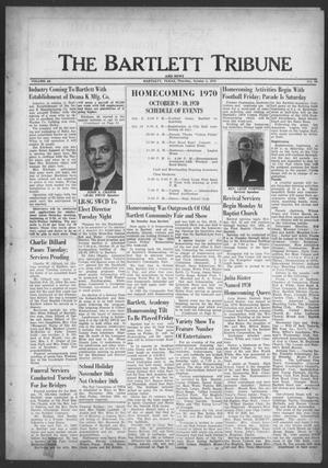 The Bartlett Tribune and News (Bartlett, Tex.), Vol. 83, No. 50, Ed. 1, Thursday, October 8, 1970