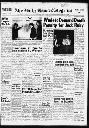 The Daily News-Telegram (Sulphur Springs, Tex.), Vol. 86, No. 39, Ed. 1 Tuesday, February 18, 1964