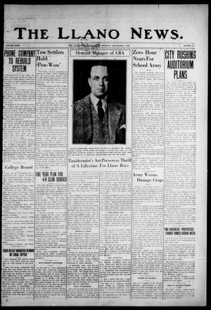 The Llano News. (Llano, Tex.), Vol. 47, No. 38, Ed. 1 Thursday, September 5, 1935