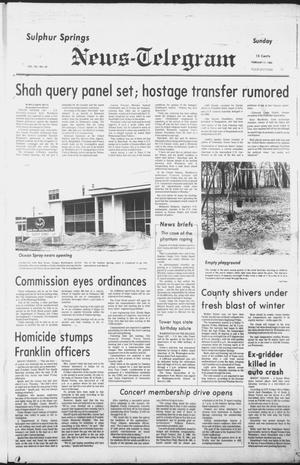 Sulphur Springs News-Telegram (Sulphur Springs, Tex.), Vol. 102, No. 40, Ed. 1 Sunday, February 17, 1980