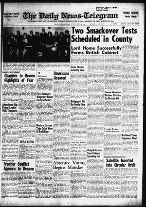 The Daily News-Telegram (Sulphur Springs, Tex.), Vol. 85, No. 247, Ed. 1 Sunday, October 20, 1963