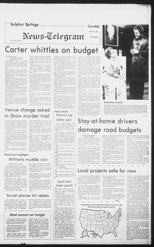 Sulphur Springs News-Telegram (Sulphur Springs, Tex.), Vol. 102, No. 54, Ed. 1 Tuesday, March 4, 1980