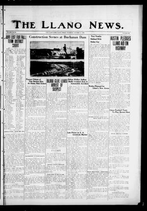 The Llano News. (Llano, Tex.), Vol. 48, No. 46, Ed. 1 Thursday, October 15, 1936
