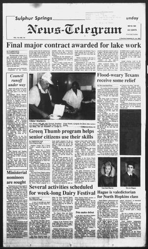 Primary view of object titled 'Sulphur Springs News-Telegram (Sulphur Springs, Tex.), Vol. 112, No. 119, Ed. 1 Sunday, May 20, 1990'.