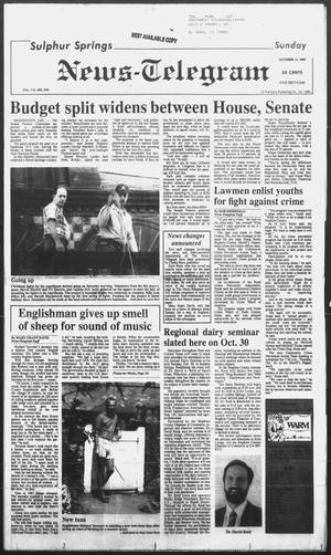Sulphur Springs News-Telegram (Sulphur Springs, Tex.), Vol. 112, No. 243, Ed. 1 Sunday, October 14, 1990