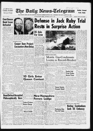 The Daily News-Telegram (Sulphur Springs, Tex.), Vol. 86, No. 58, Ed. 1 Wednesday, March 11, 1964
