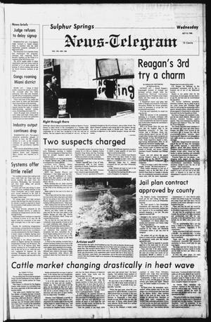 Sulphur Springs News-Telegram (Sulphur Springs, Tex.), Vol. 102, No. 168, Ed. 1 Wednesday, July 16, 1980
