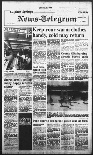 Sulphur Springs News-Telegram (Sulphur Springs, Tex.), Vol. 112, No. 304, Ed. 1 Wednesday, December 26, 1990