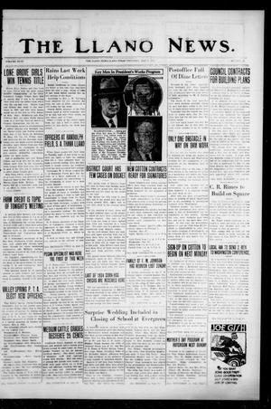 The Llano News. (Llano, Tex.), Vol. 47, No. 22, Ed. 1 Thursday, May 9, 1935