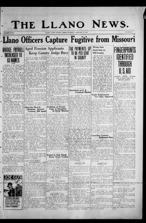 The Llano News. (Llano, Tex.), Vol. 48, No. 10, Ed. 1 Thursday, February 20, 1936