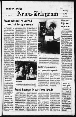 Sulphur Springs News-Telegram (Sulphur Springs, Tex.), Vol. 102, No. 165, Ed. 1 Sunday, July 13, 1980