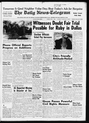 The Daily News-Telegram (Sulphur Springs, Tex.), Vol. 86, No. 33, Ed. 1 Tuesday, February 11, 1964