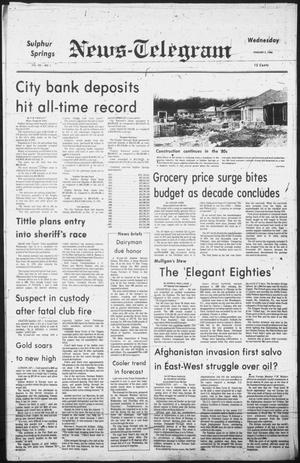 Sulphur Springs News-Telegram (Sulphur Springs, Tex.), Vol. 102, No. 1, Ed. 1 Wednesday, January 2, 1980