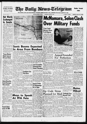 The Daily News-Telegram (Sulphur Springs, Tex.), Vol. 86, No. 70, Ed. 1 Wednesday, March 25, 1964