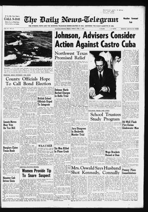 The Daily News-Telegram (Sulphur Springs, Tex.), Vol. 86, No. 31, Ed. 1 Friday, February 7, 1964