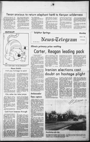 Sulphur Springs News-Telegram (Sulphur Springs, Tex.), Vol. 102, No. 65, Ed. 1 Monday, March 17, 1980