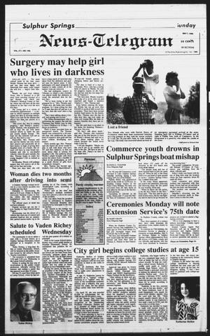 Sulphur Springs News-Telegram (Sulphur Springs, Tex.), Vol. 111, No. 108, Ed. 1 Sunday, May 7, 1989