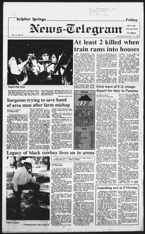 Sulphur Springs News-Telegram (Sulphur Springs, Tex.), Vol. 111, No. 113, Ed. 1 Friday, May 12, 1989