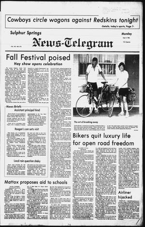 Sulphur Springs News-Telegram (Sulphur Springs, Tex.), Vol. 102, No. 213, Ed. 1 Monday, September 8, 1980