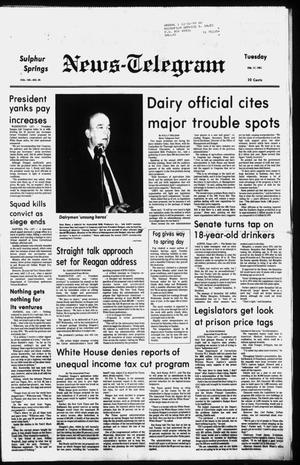 Sulphur Springs News-Telegram (Sulphur Springs, Tex.), Vol. 103, No. 40, Ed. 1 Tuesday, February 17, 1981