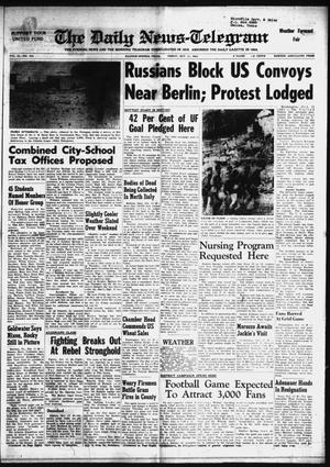 The Daily News-Telegram (Sulphur Springs, Tex.), Vol. 85, No. 240, Ed. 1 Friday, October 11, 1963