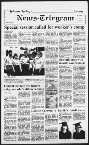Sulphur Springs News-Telegram (Sulphur Springs, Tex.), Vol. 111, No. 128, Ed. 1 Tuesday, May 30, 1989