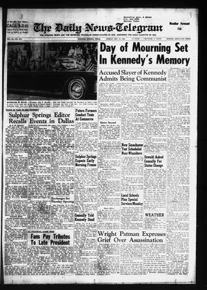 The Daily News-Telegram (Sulphur Springs, Tex.), Vol. 85, No. 277, Ed. 1 Sunday, November 24, 1963
